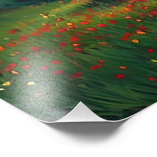 Italian Alps Snowcapped Foto Afdruk (Hoek)