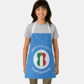 Italian Angel Hanukkah Flag Personalized Small Schort (Insitu)