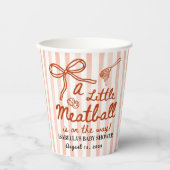 Italian Baby Shower Theme Papieren Bekers (Voorkant)