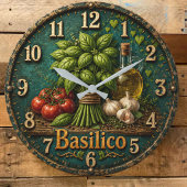 Italian Basil Kitchen Rustic Farmhouse Grote Klok
