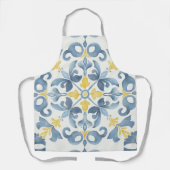 Italian Blue Tegel Lemon Schort (Voorkant)