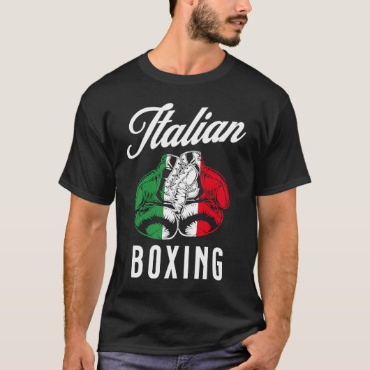 Italian Boxing   Boxing  3 T-shirt (Voorkant)