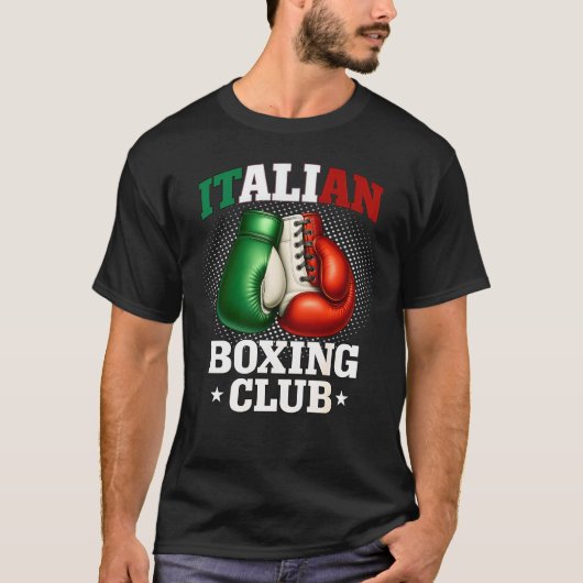 Italian Boxing Club (Campione)  T-Shirt (Voorkant)