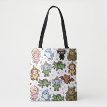 Italian Brainrot All Stars Doodle Tote
