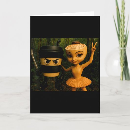 Italian Brainrot Ballerina Cappuccina Cappuccino I Kaart (Voorkant)