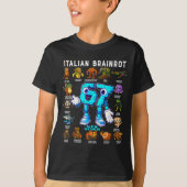 Italian Brainrot Funny 67 Meme Birthday Decoration T-shirt (Voorkant)