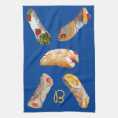 'Italian Cannoli' keukenhanddoek (Verticaal)