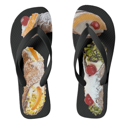 'Italian Cannoli' Volwassen Teenslippers (Voetbed)