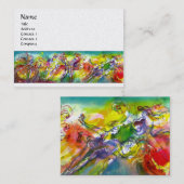 ITALIAN CARNIVAL, Dance Music, Theater White Pearl Visitekaartje (Voorkant / Achterkant)