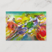 ITALIAN CARNIVAL, Dance Music, Theater White Pearl Visitekaartje (Achterkant)