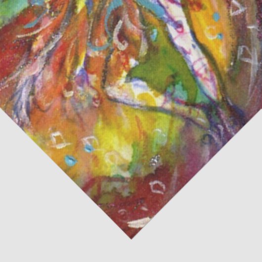 ITALIAN CARNIVAL / Venetian Masquerade, Dance Musi Tissuepapier (Detail)