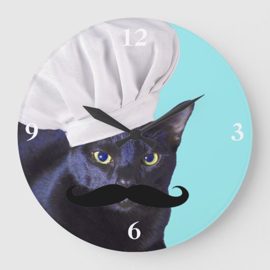Italian Chef, Black Cat Grote Klok (Voorkant)