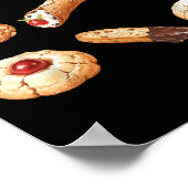 Italian Christmas Cookie Xmas Holiday Men Women Ki Poster (Hoek)