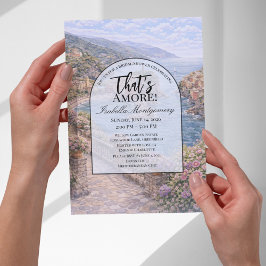 Italian Cinque Terre That’s Amore Bridal Shower Kaart