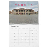 Italian cities 2026 calendar kalender (Jan 2027)