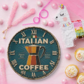 Italian Coffee Papieren Bordje (Feest)