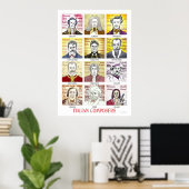 Italian Composers poster (Thuiskantoor)