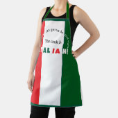 Italian Cook Schattigee all-over print Schort (Insitu)