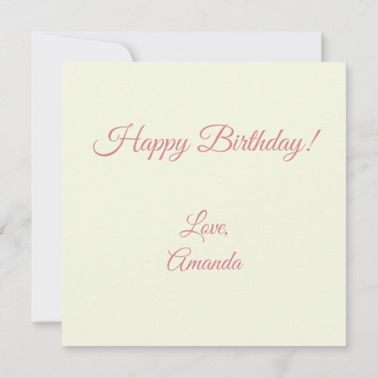 Italian Desserts Sweets Kaart (Achterkant)