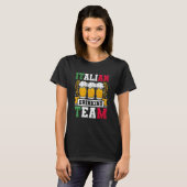 Italian Drinking Team Beer Day T-shirt (Voorkant volledig)