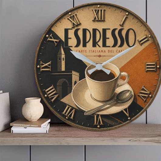 Italian Espresso Coffee Bar Decor Grote Klok