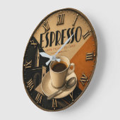 Italian Espresso Coffee Bar Decor Grote Klok (Hoek)
