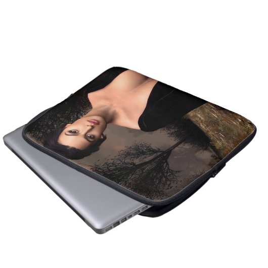 Italian Fall laptop case (Voorkant onderkant)