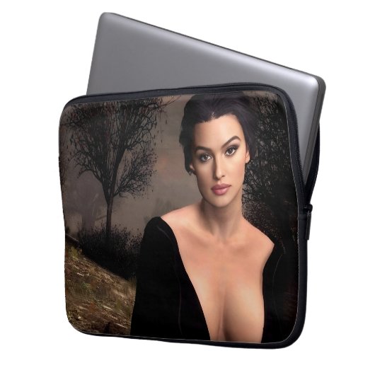 Italian Fall laptop case (Voorkant Links)