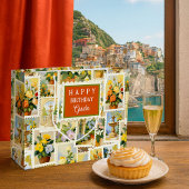 Italian Festive Pattern Gift Bag Groot Cadeauzakje