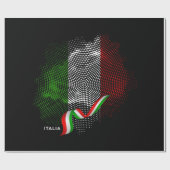 Italian flag cadeaupapier (Vlak)