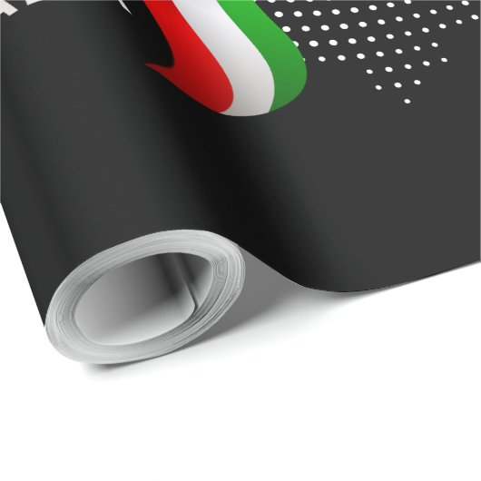 Italian flag cadeaupapier (Rol Hoek)