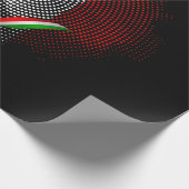 Italian flag cadeaupapier (Hoek)