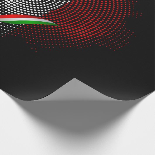 Italian flag cadeaupapier (Hoek)