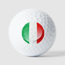 Italian Flag Golf Balls –Italy Pride Sports Pack Golfballen