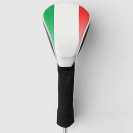 Italian Flag Golf Head Cover 
