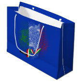 Italian flag groot cadeauzakje (Voorkant Gekanteld)