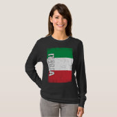 Italian Flag Italy T-shirt (Voorkant volledig)