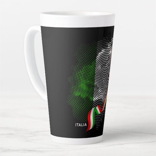 Italian flag latte mok (Linkerhoek)