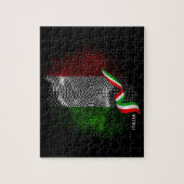 Italian flag legpuzzel (Verticaal)