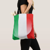Italian Flag Shoulder Tote – Stylish Patriotic Bag Tote Bag (Dichtbij)