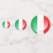 Italian Flag Table Confetti – Festive Party Decor (Achterkanten)