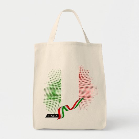 Italian flag tote bag (Voorkant)
