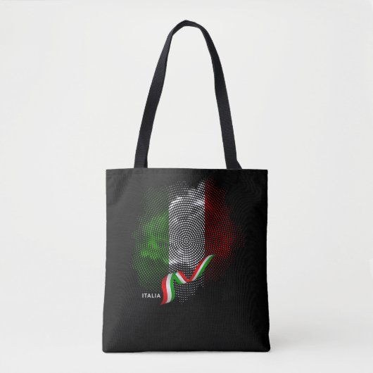 Italian flag tote bag (Voorkant)