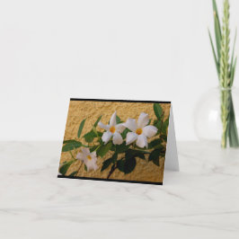 Italian Flowers note card Kaart