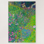 Italian Garden, Gustav Klimt Legpuzzel<br><div class="desc">Gustav Klimt (July 14, 1862 – February 6, 1918) was an Austrian symbolist painter and one of the most prominent members of the Vienna Secession movement. Klimt is noted for his paintings, murals, sketches, and other objets d'art. In addition to his figurative works, which include allegories and portraits, he painted...</div>