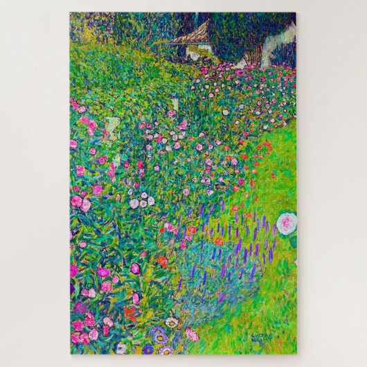 Italian Garden, Gustav Klimt Legpuzzel (Verticaal)