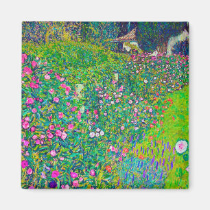Italian Garden, Gustav Klimt Magneet