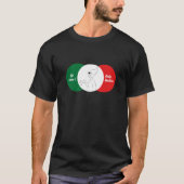 Italian Gestures T-shirt: Ga weg! T-Shirt (Voorkant)