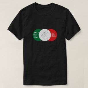 Italian Gestures t-shirt, Wat, waar, wanneer T-shirt