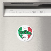 Italian Girl Magneet (Insitu (Vaatwasser))
